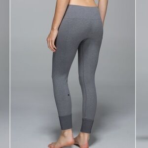 Lululemon Ebb to Street Dark Gray Leggings